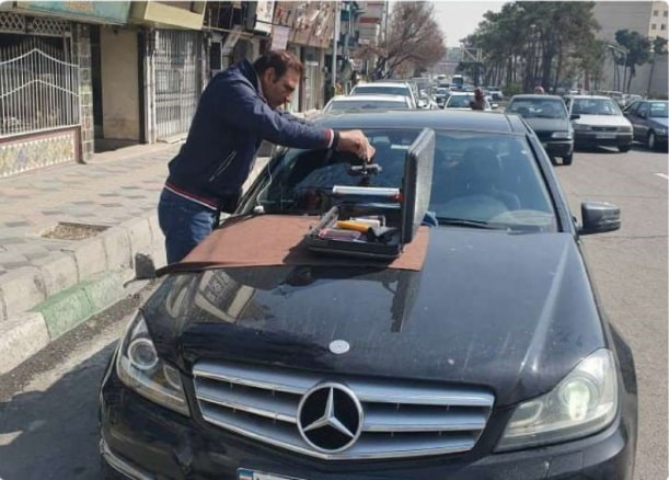 ترمیم شیشه اتومبیلmrcarglass